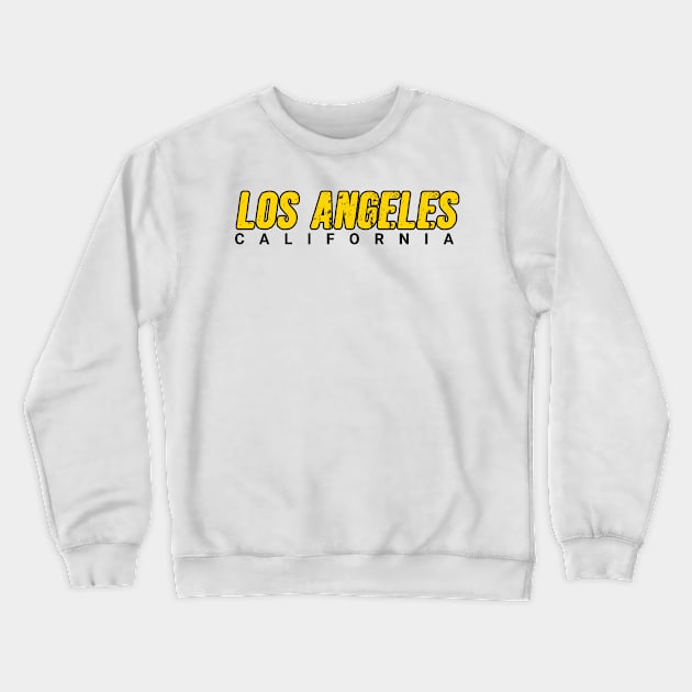 Los angeles Crewneck Sweatshirt by Kuturupiah